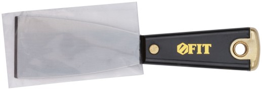 Шпатель для удаления ржавчины Профи, толщ. лезвия 1 мм, пластик.ручка с метал.бойком  2" (50 мм)