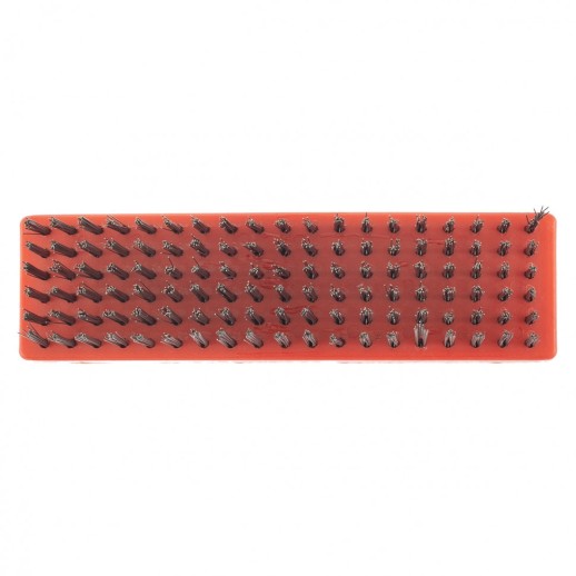 Щетка зачистная шестирядная, плоская, пластиковая Matrix